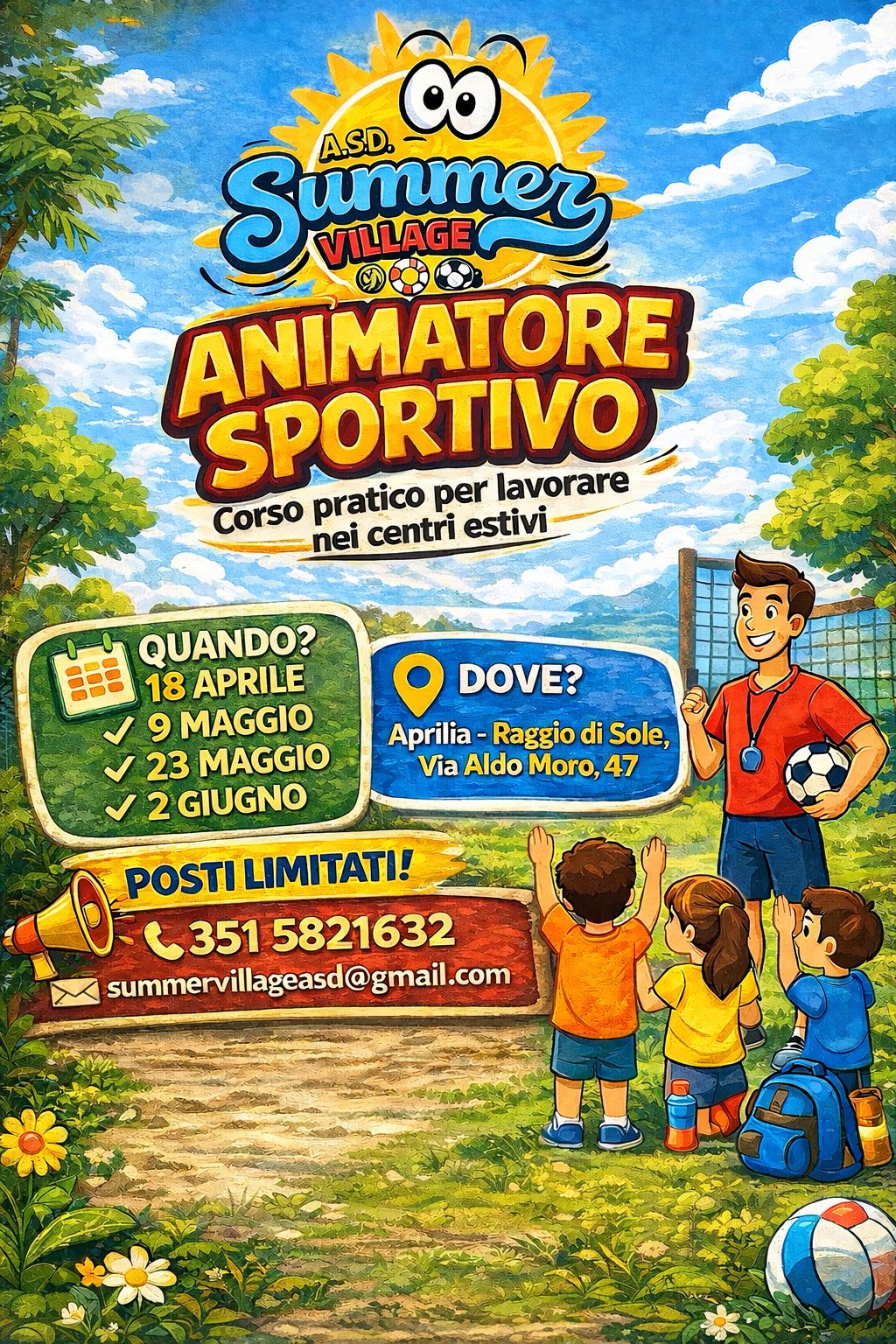 Corso Animatore Sportivo